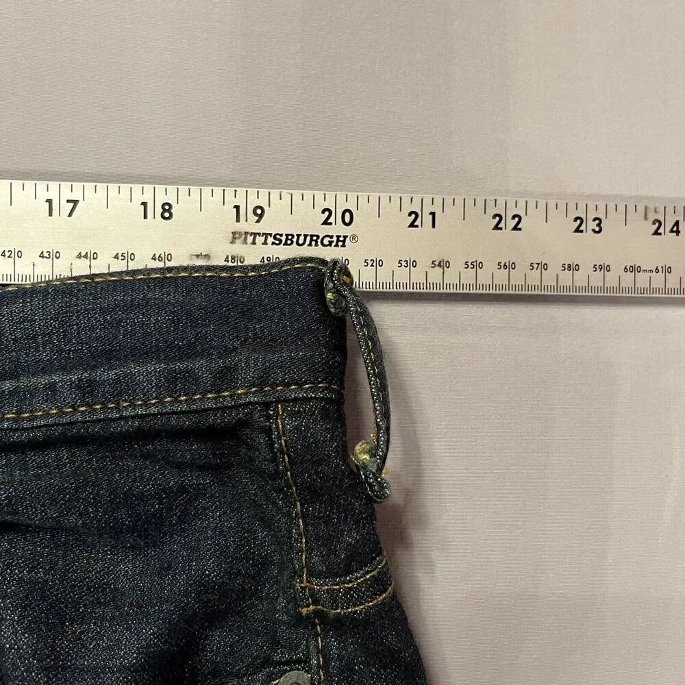 Levi's 569 Jeans Size 38x32 Blue Loose Straight Dark Wash Denim Pants Baggy